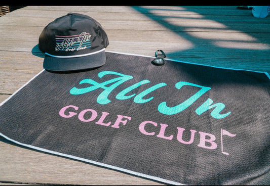 All in Golf Towel: Miami Blaze
